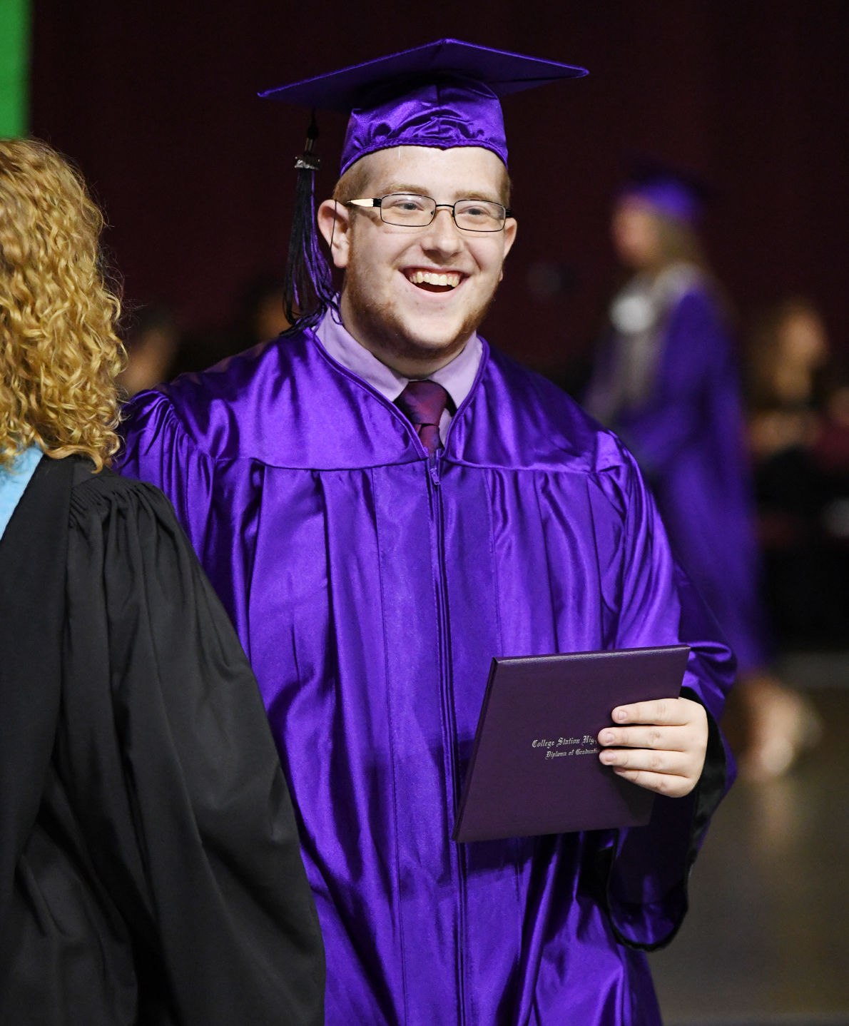 College Station High School graduation